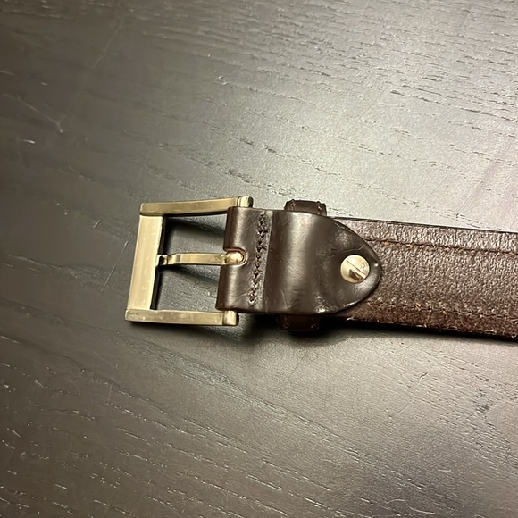 Vintage Lafayette 148 Homme Men’s Leather Made in Italy Belt - Picture 6 of 10